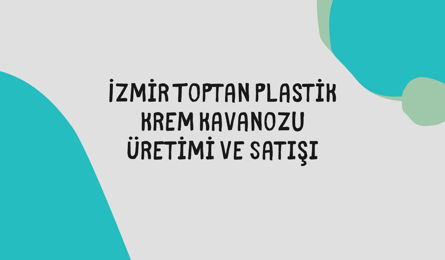 izmir toptan plastik krem kavanozu uretimi ve satisi