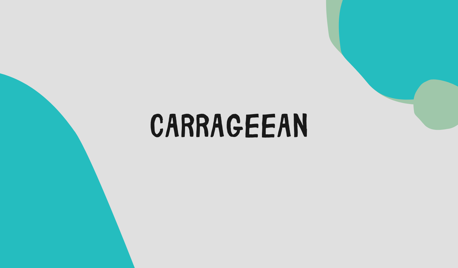 carrageean